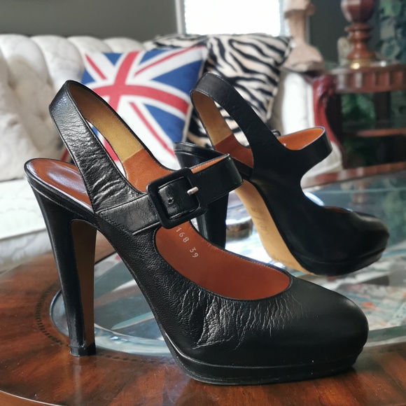 Michel Perry Maryjane heels. - Picture 3 of 8